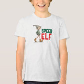 Family Christmas matching outfit sarcastic son Tri-Blend Shirt (Vorderseite)