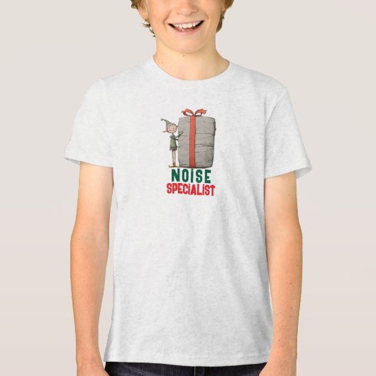 Family Christmas matching outfit sarcastic son Tri-Blend Shirt (Vorderseite)