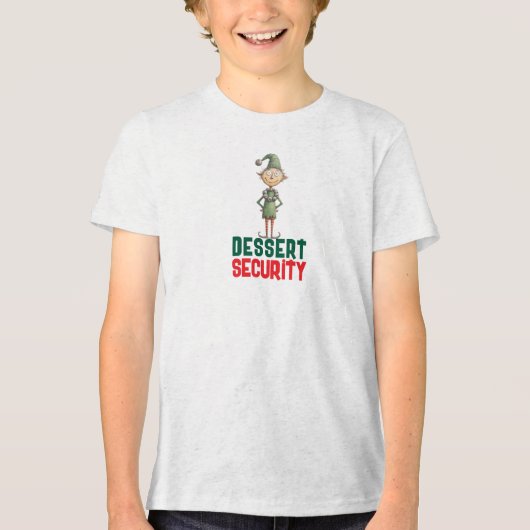Family Christmas matching outfit sarcastic son Tri-Blend Shirt (Vorderseite)