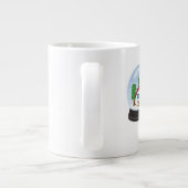 Family Christmas Mug – Fun Holiday Hot Cocoa Cup Jumbo-Tasse (Rückseite)