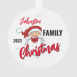 Family Christmas Ornaments Personalized Ornament