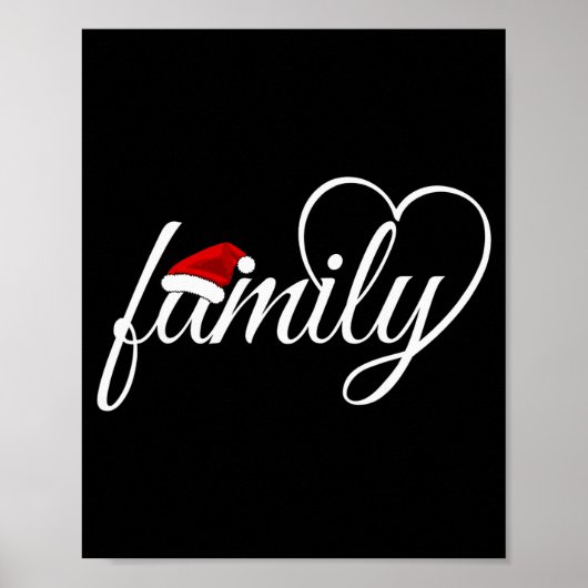 Family Christmas Poster (Vorne)