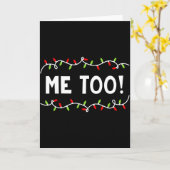 Family Christmas Shirt I Don't Do Matching But I D Karte (Gelbe Blume)