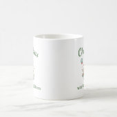 Family Christmas | Snowman Family Name Kaffeetasse (Mittel)