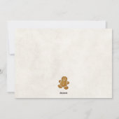 Family Christmas Stockings Card Feiertagskarte (Rückseite)