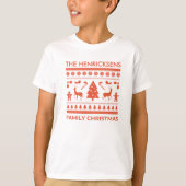 Family Christmas T-Shirt (Vorderseite)