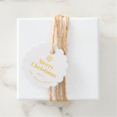 Family Christmas Thank You Green Geschenkanhänger (Mit Box)