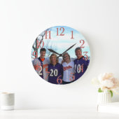 Family Clock #3 Große Wanduhr (Zuhause)