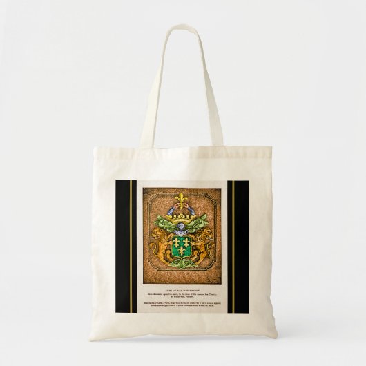 Family Coat of Arms Small Tote Bag Tragetasche (Vorne)