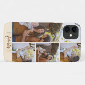 Family Collage Custom Photo Phone Case (Rückseite (Horizontal))