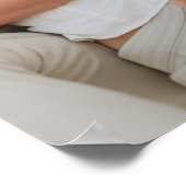 Family Collage Foto | Dankbar gesegnet dankbar Poster (Ecke)