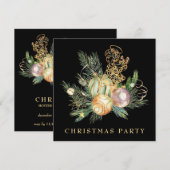 *~* Family Corporate AP20 * Engel Christmas Party Einladung (Vorne/Hinten)