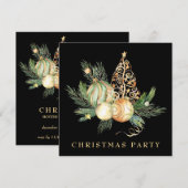 *~* Family Corporate AP20 - Weihnachts-TREE-Party Einladung (Vorne/Hinten)