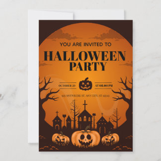 Family Costume Party Invite | Fun & Editable Card Einladung