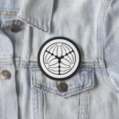 [Family Crests] A circle in 3 chrysanthemum flower Button (Beispiel)
