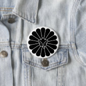 [Family Crests] back-side 16 petals chrysanthemum Button (Beispiel)