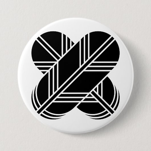 [Family Crests] Crossed hawk feathers Button (Vorderseite)
