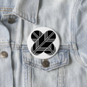 [Family Crests] Crossed hawk feathers Button (Beispiel)