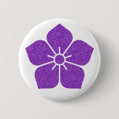 [Family Crests] Kikyo flower Button (Vorderseite)