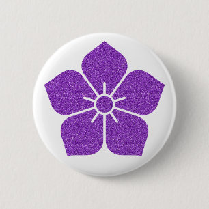 [Family Crests] Kikyo flower Button