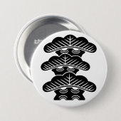[Family Crests] Left-aligned 3tiered pine trees Button (Vorne & Hinten)