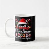 Family Crew Christmas Squad 2025 Funny Xmas Matchi Kaffeetasse (Links)