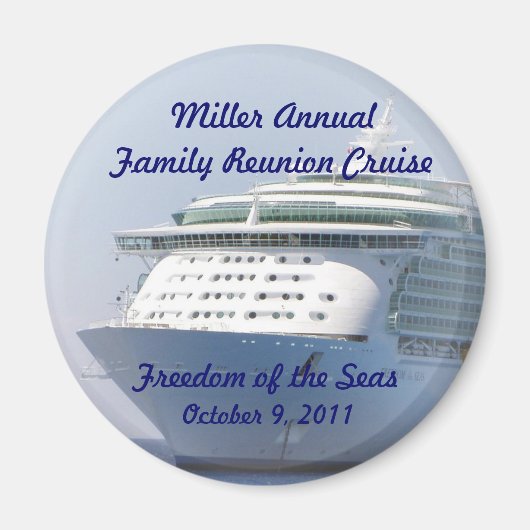 Family Cruise 05B Magnet (Vorne)