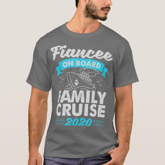 Family Cruise 2020 Finanzierung auf Board Matching T-Shirt (Vorderseite)