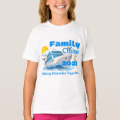 Family Cruise 2023 Erinnerungen zusammenführen Shi T-Shirt (Vorderseite)