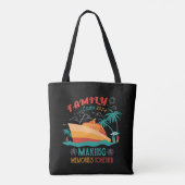 Family Cruise 2024 Erinnerungen zusammenbauen Tasche (Rückseite)