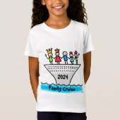 Family Cruise 2024 - Navigating Adventure Together T-Shirt (Vorderseite)