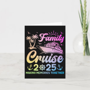 Family Cruise 2025 Erinnerungen zusammen Vacati Karte
