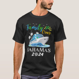 Family Cruise Bahamas 2024 Squad Matching Vacation T-Shirt