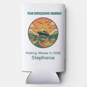 Family Cruise Can Cooler - Ocean Sunset Selters Dosenkühler (Rückseite)