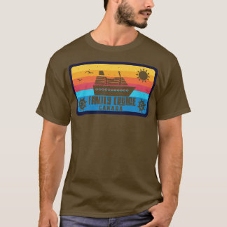 Family Cruise Canada Retro Style T-Shirt
