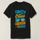 Family Cruise Caribbean 2022 Men Women Boys Girls T-Shirt (Design vorne)