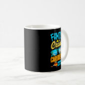 Family Cruise Caribbean 2022 Segeln Cruising Summ Kaffeetasse (VorderseiteRechts)