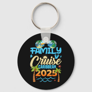 Family Cruise Caribbean 2025 Matching Vacation 202 Schlüsselanhänger