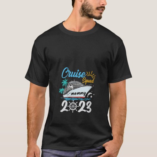 Family Cruise Squad 2023 Family Matching Group T-Shirt (Vorderseite)