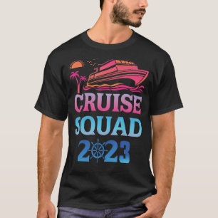 Family Cruise Squad 2023 Family Matching Group T-Shirt