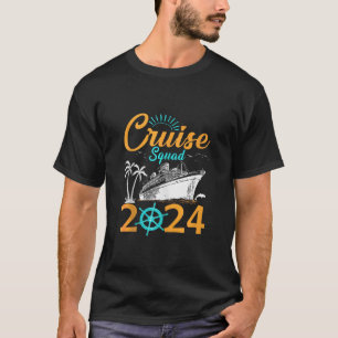 Family Cruise Squad 2024 2025 Sommerurlaub Strand T-Shirt