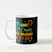 Family Cruise The Bahamas 2026 Summer Matching Vac Kaffeetasse (Links)