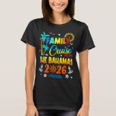Family Cruise The Bahamas 2026 Summer Matching Vac T-Shirt (Vorderseite)