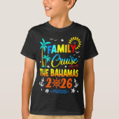 Family Cruise The Bahamas 2026 Summer Matching Vac T-Shirt (Vorderseite)