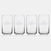 Family Cruise Word Art Custom Dosenglas (Hinten)