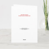 FAMILY DAY Bruder Karte (Rückseite)