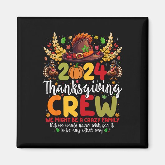 Family Erntedank 2024 Erntedank Crew Türkei Magnet (Vorne)