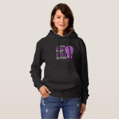 Family Fight Supporter Pul Domestic Violence Aware Hoodie (Vorne ganz)