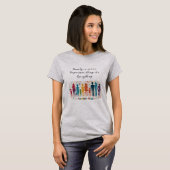 "Family First: Heartfelt Unity T - Shirt Design" (Vorne ganz)