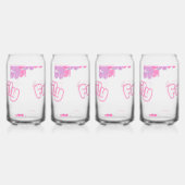 Family Flower Mug Dosenglas (Rechts)